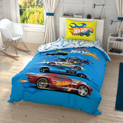 Постільна білизна TAC Disney 160x220 см Hot Wheels Speed