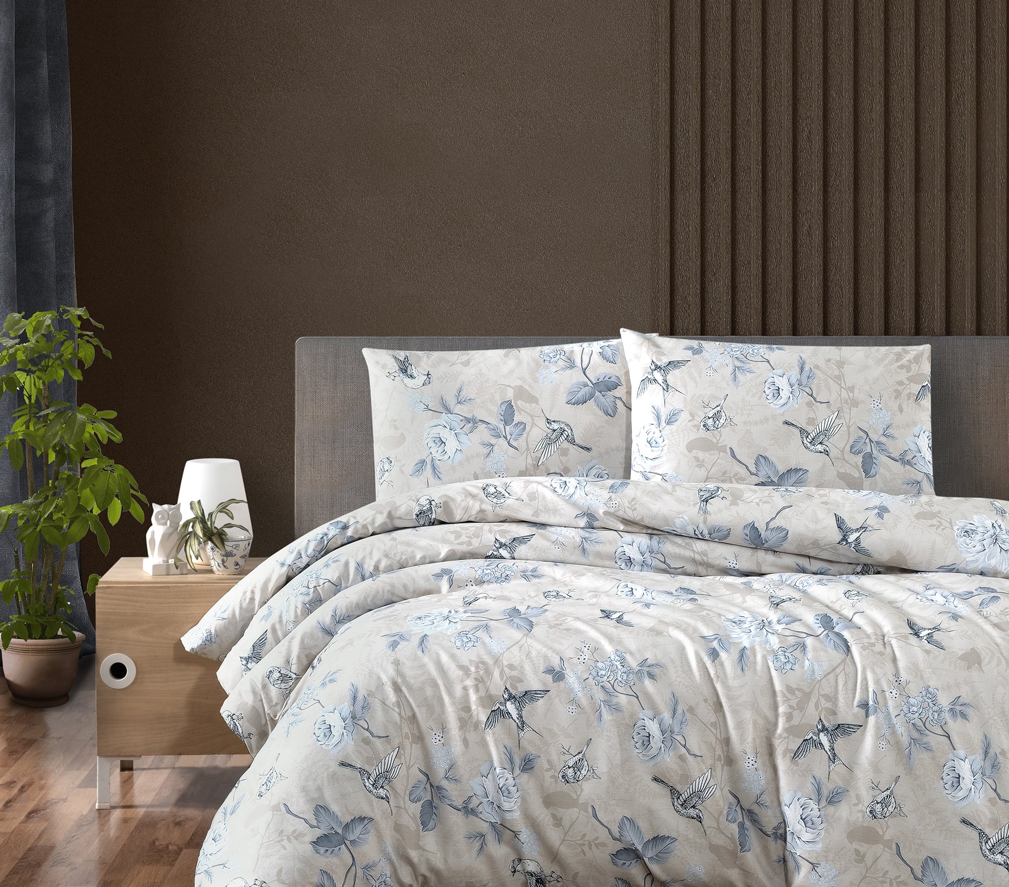 Постільна білизна First Choice Homesko Ranforse 200 х 220 см Ibiza Beige