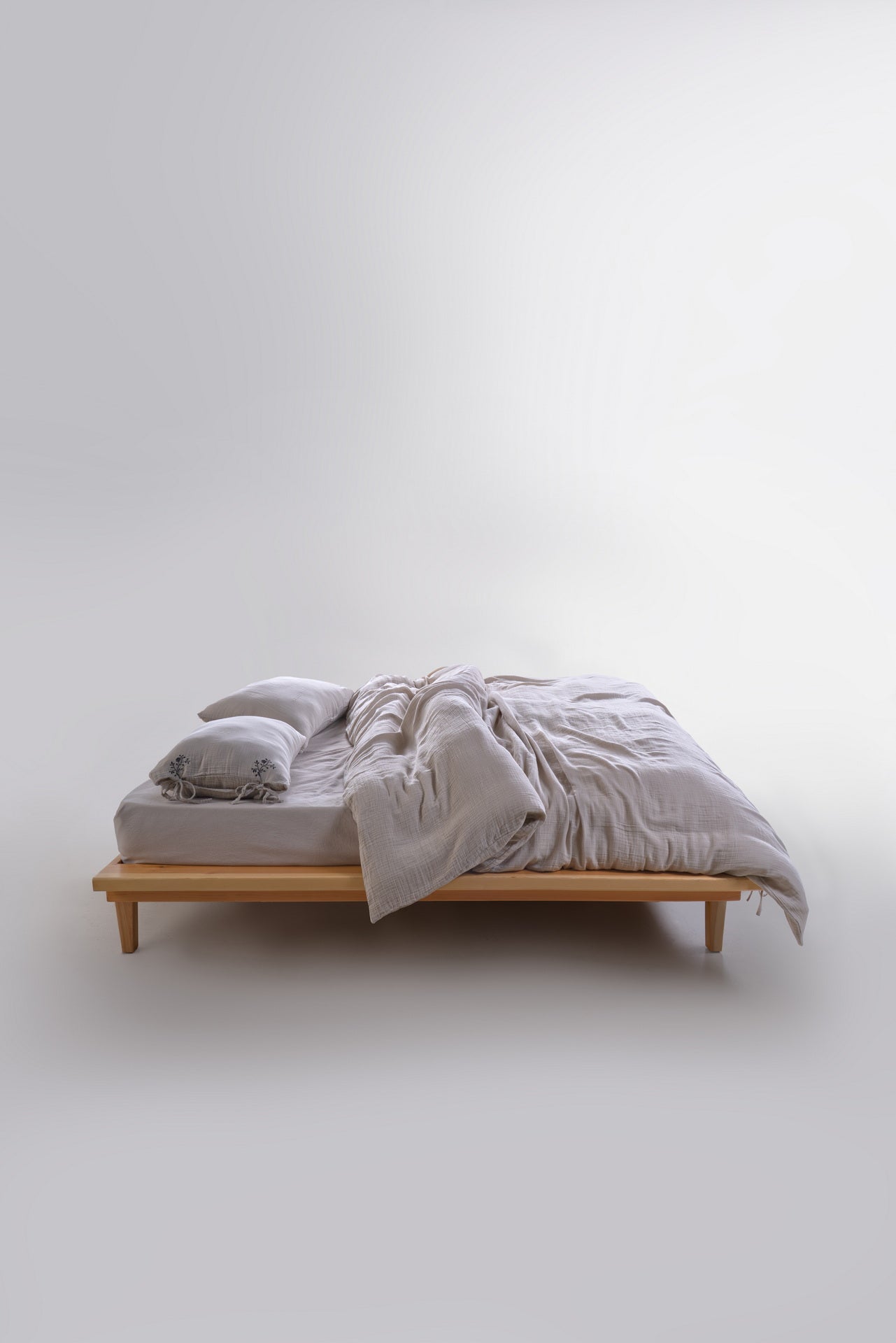 Постільна білизна Limasso Muslin Ira 200 х 220 см Natural Cream