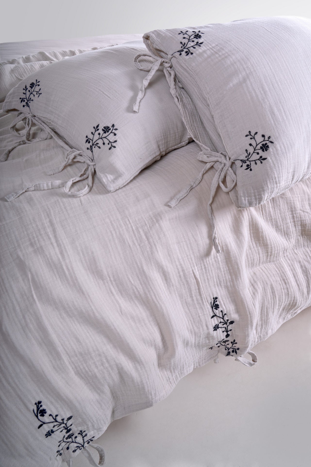 Постільна білизна Limasso Muslin Ira 200 х 220 см Natural Cream