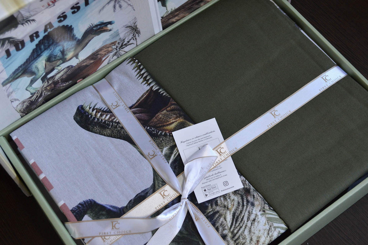 Постільна білизна  First Choice Exclusive Digital Ranforce 160 х 220 см Jurassic