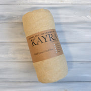 Простирадло Kayra 160 x 200 +25 см махрове на гумці - Бежевий