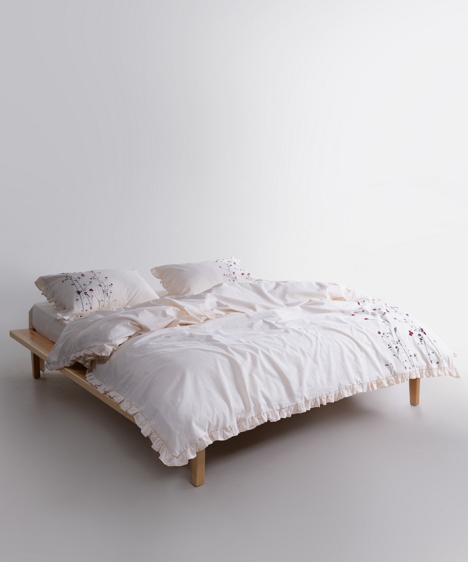 Постільна білизна Limasso Stonewashed Exclusive Kokina 200 х 220 см Yikama