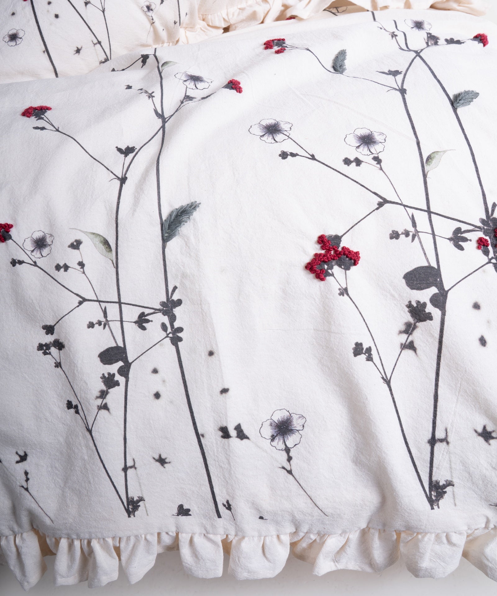 Постільна білизна Limasso Stonewashed Exclusive Kokina 200 х 220 см Yikama