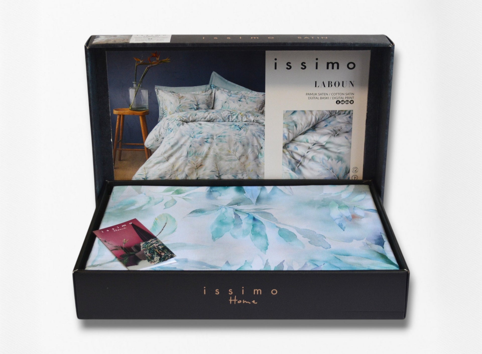 Комплект постільної білизни Issimo Digital Satin 200х220 см Laboun