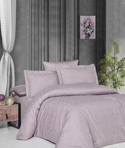 Постільна білизна First Choice Jacquard Satin 200 х 220 см Lamone Lavender