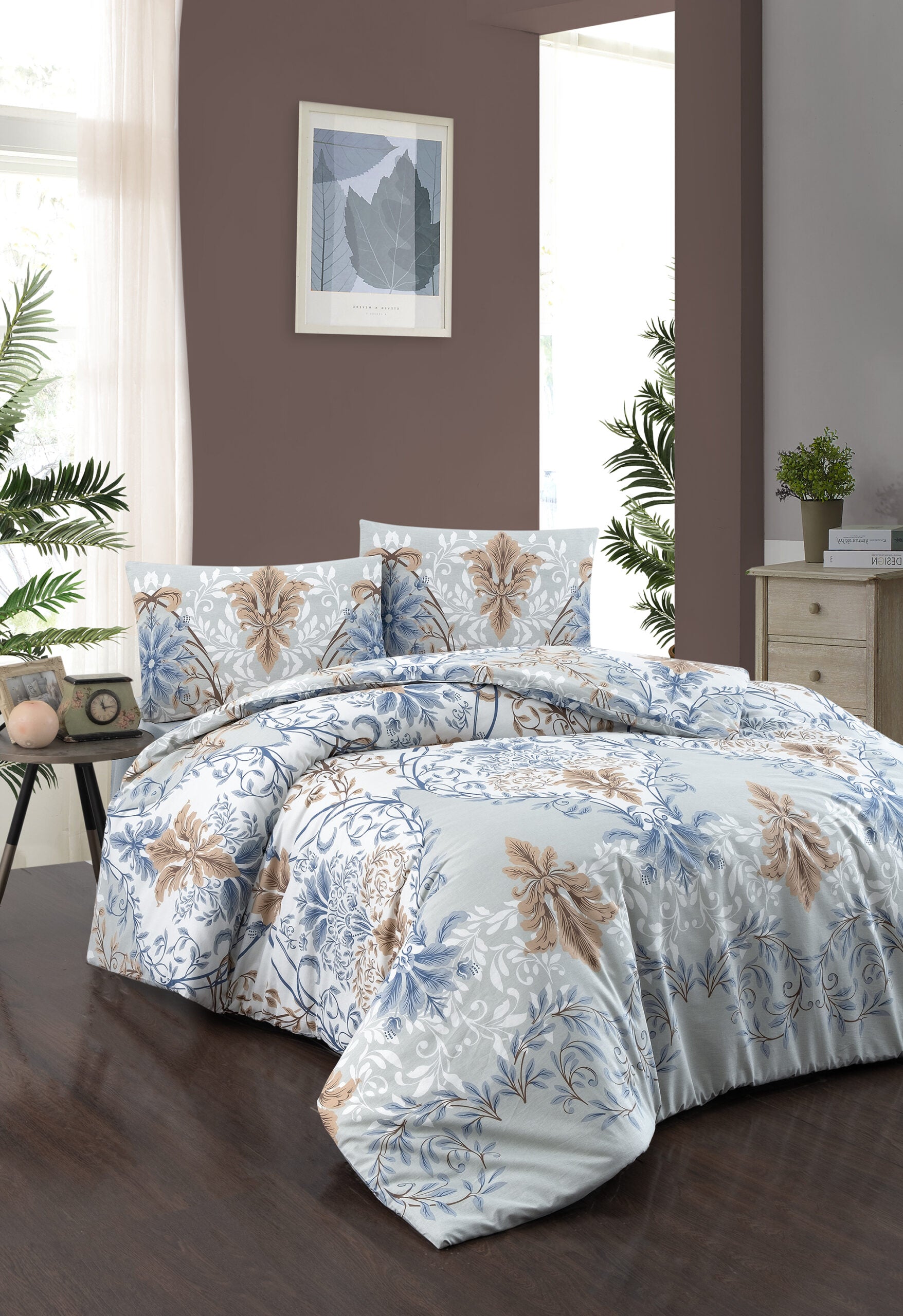 Постільна білизна First Choice Homesko Ranforse 200 х 220 см Lara Blue