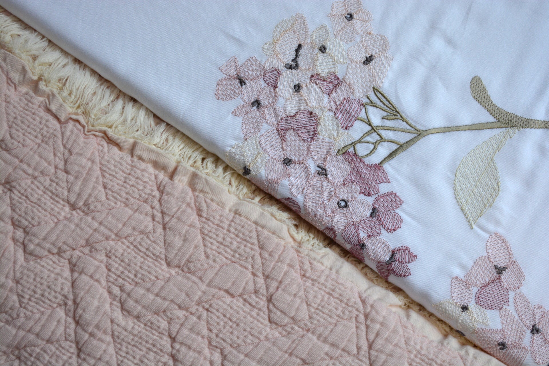 Постільна білизна з покривалом Dantela Satin 200 x 220 см Lavinya Pudra