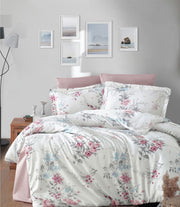 Постільна білизна First Choice Cotton Satin 160 х 220 см Leena Powder