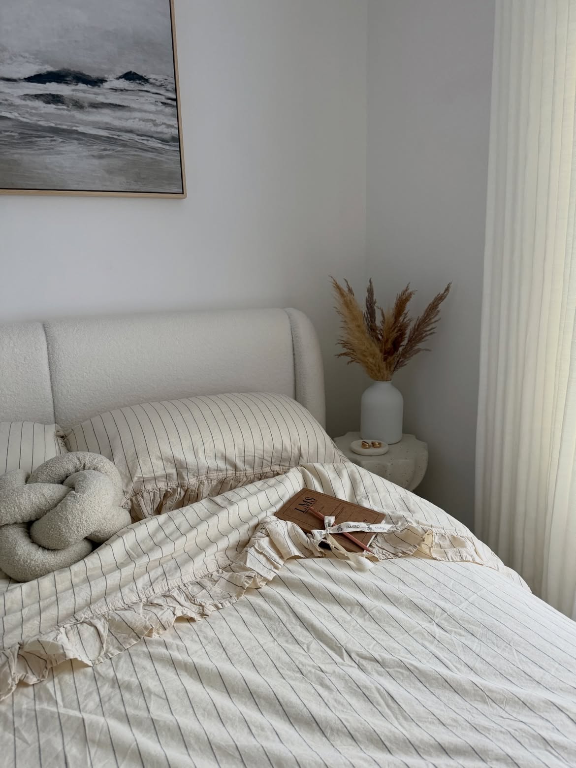 Постільна білизна Limasso Exclusive Leila 200 х 220 см Snow White