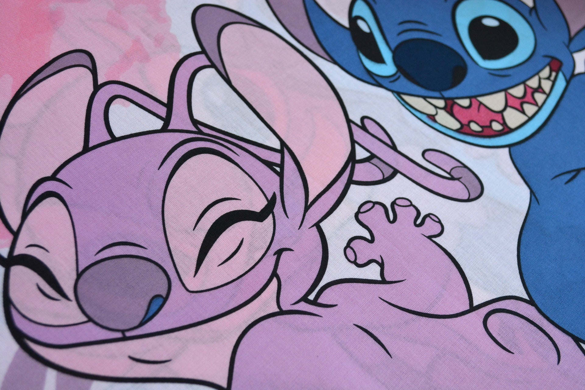 Постільна білизна TAC Disney 160×220 см  Lilo & Stitch