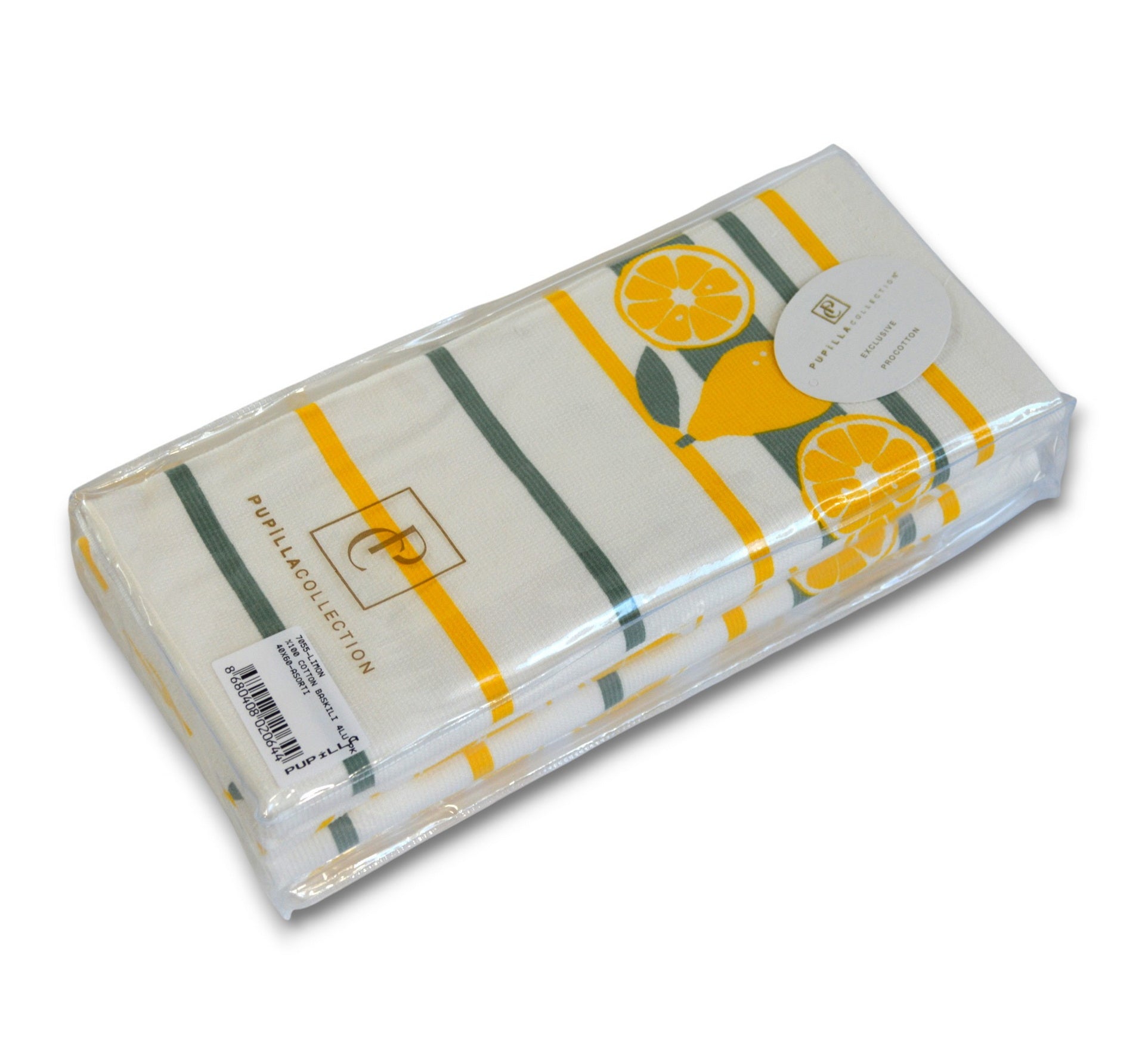 Набір кухонних рушників Pupilla 40х60 см Limon 4 шт.