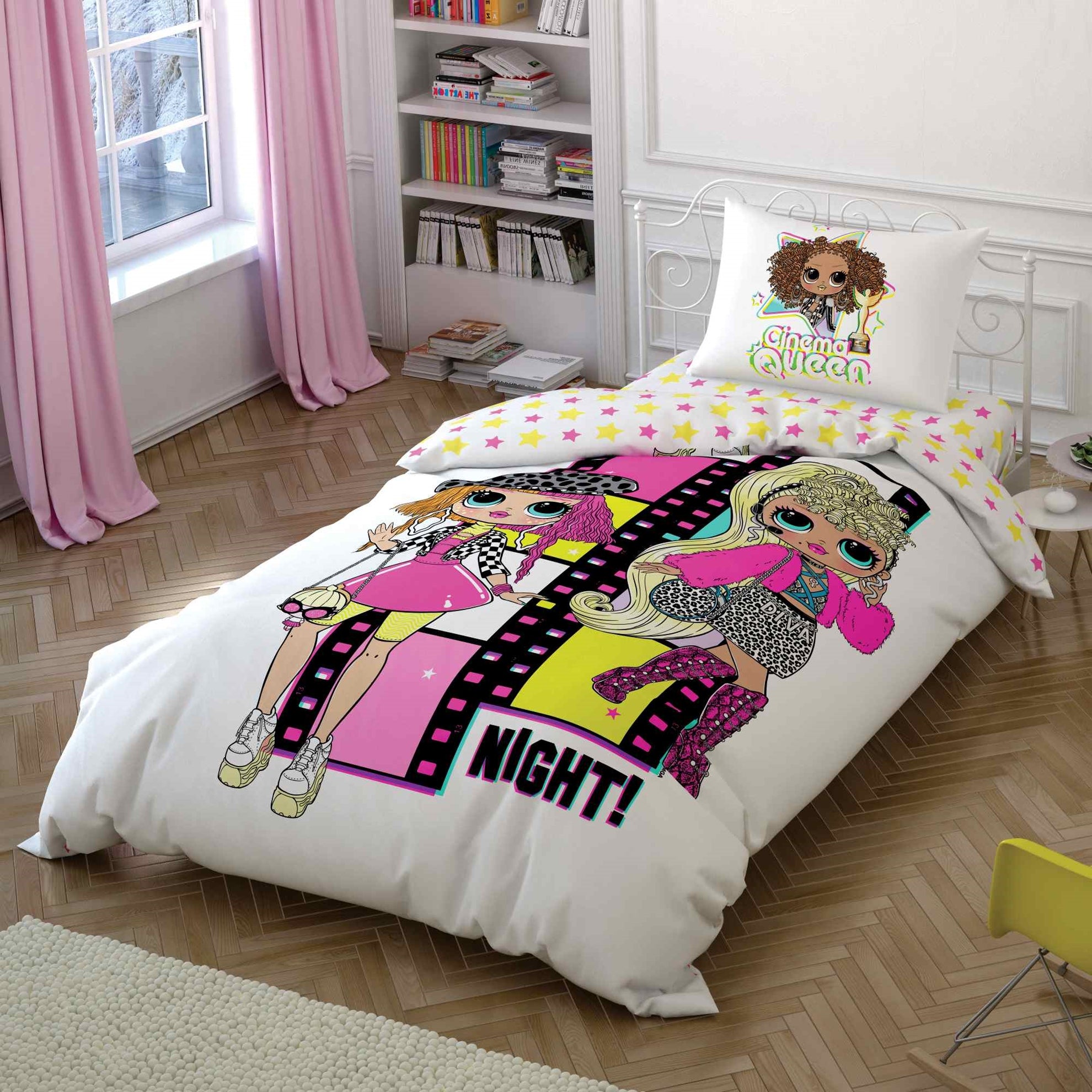 Постільна білизна TAC Disney 160x220 см Lol Surprise Omg