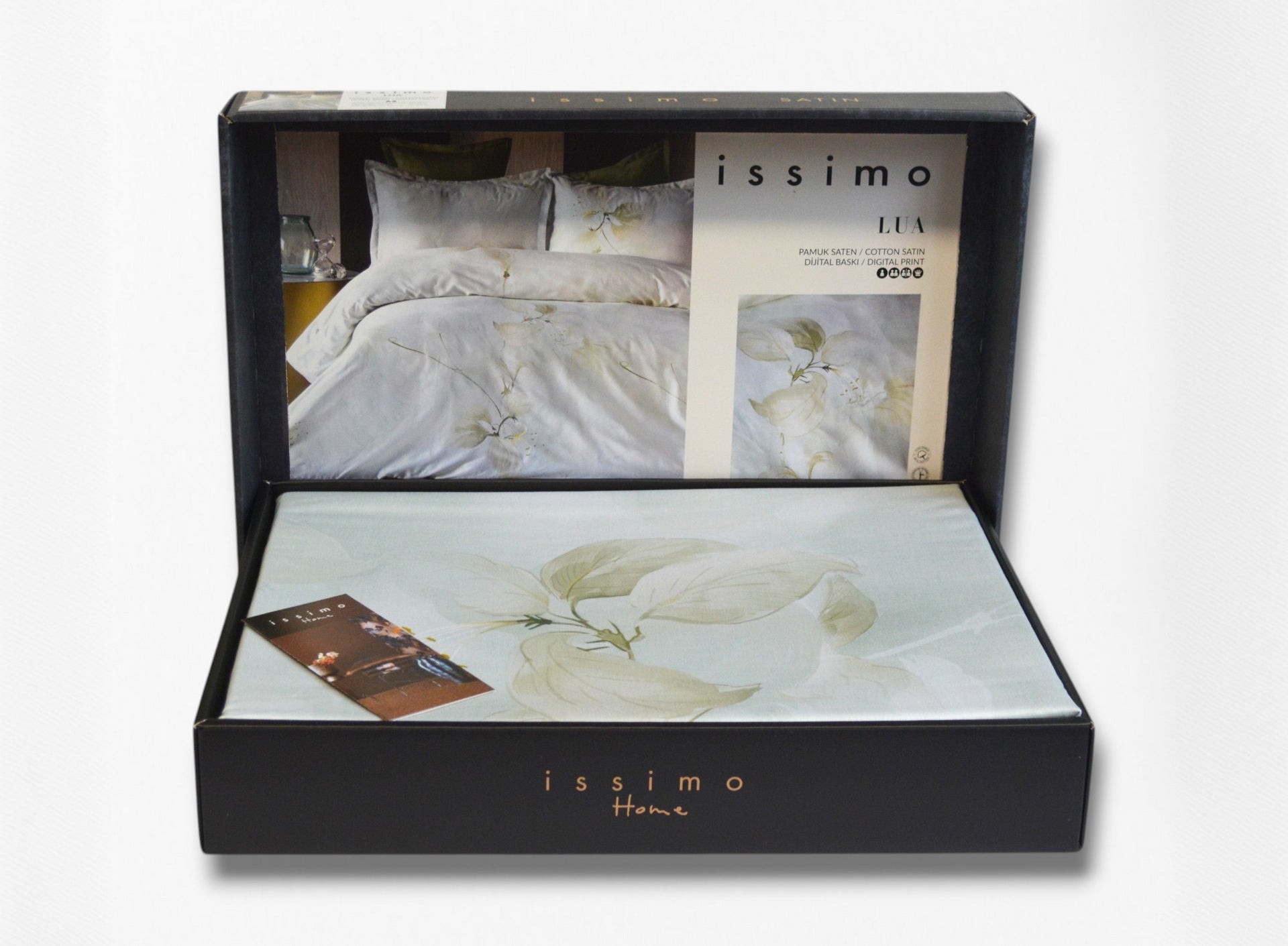 Комплект постільної білизни Issimo Digital Satin 200х220 см Lua