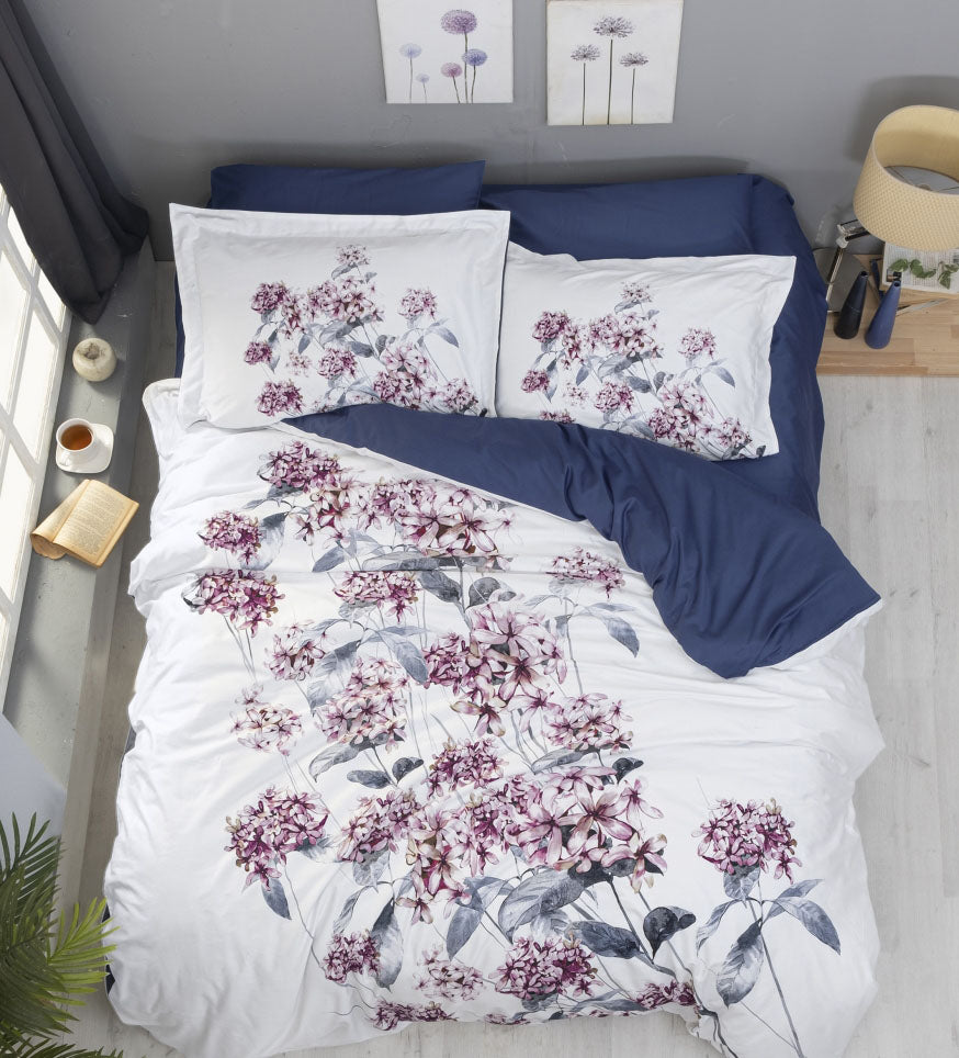 Постільна білизна First Choice 3D Satin 200x220 Luanda Blue