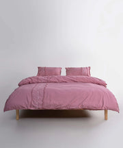 Постільна білизна Limasso Stonewashed Lucyna 200 х 220 см Old Rose