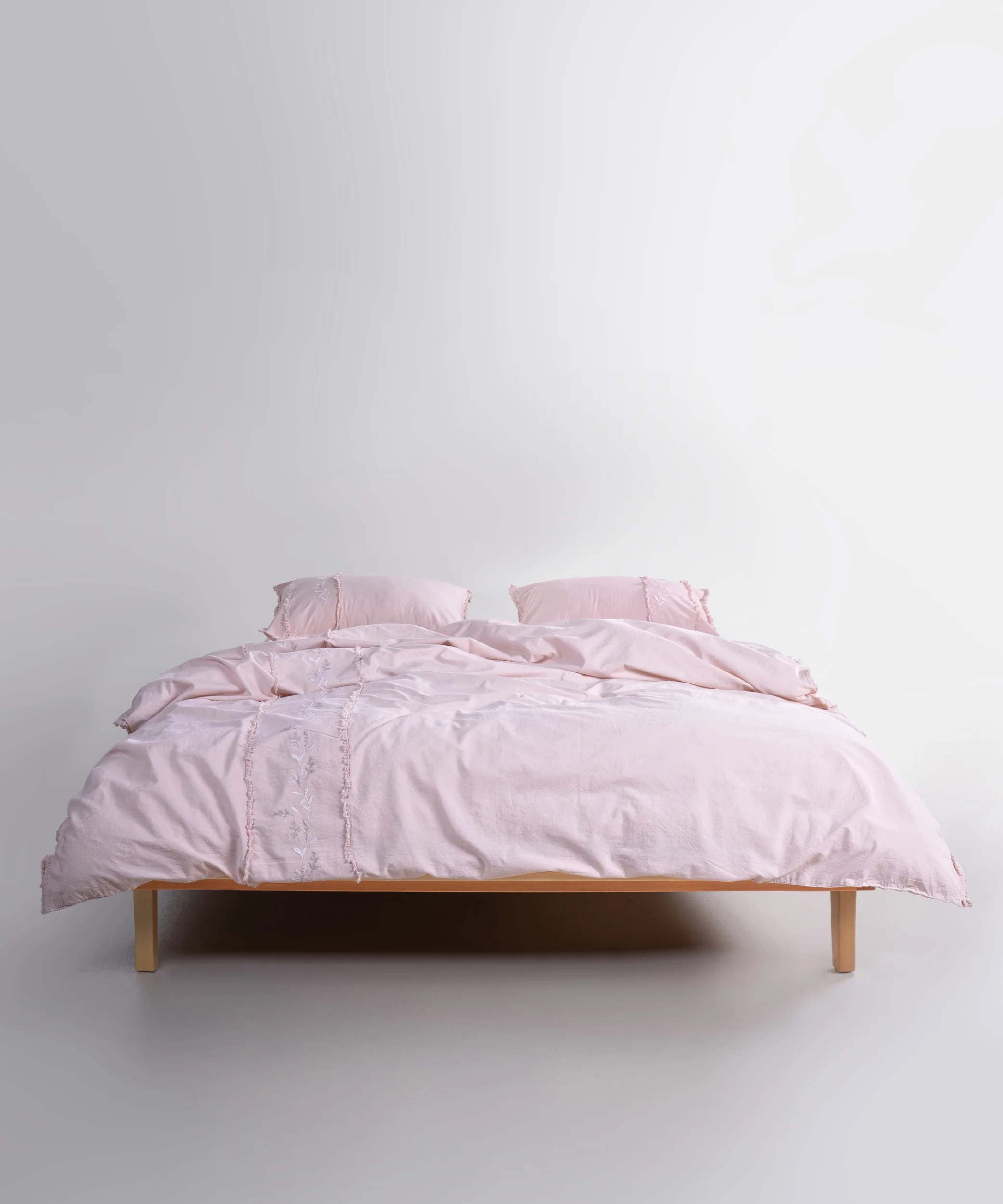 Постільна білизна Limasso Stonewashed Lucyna 200 х 220 см Pristine