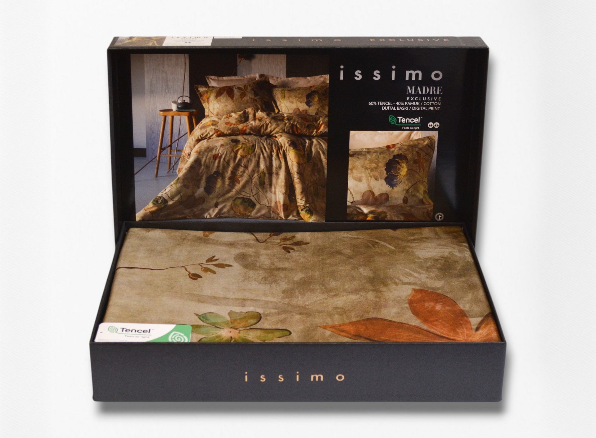 Комплект постільної білизни Issimo Digital Tencel 200х220 см Madre