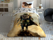 Постільна білизна TAC Disney 160x220 см Mandalorian Dust Cloud