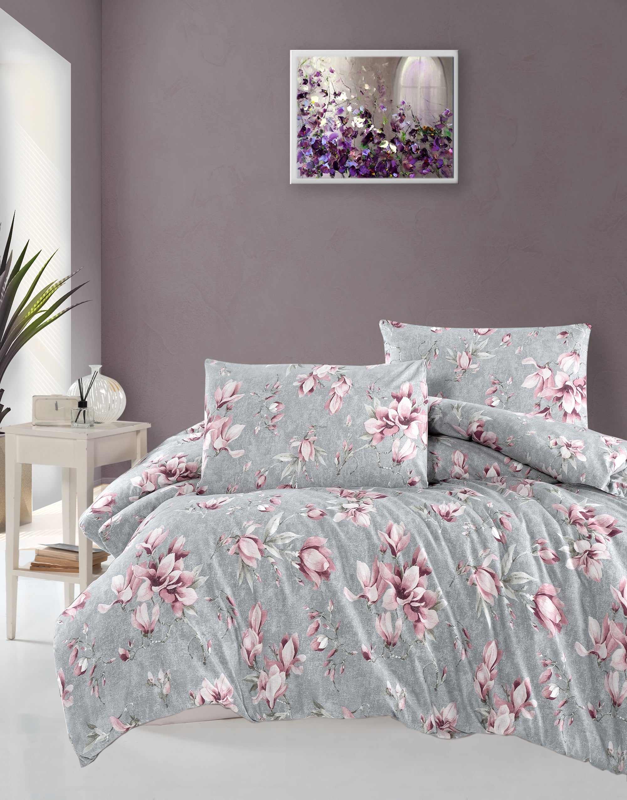 Постільна білизна First Choice Homesko Ranforse сімейний 160 х 220 см Marea Powder
