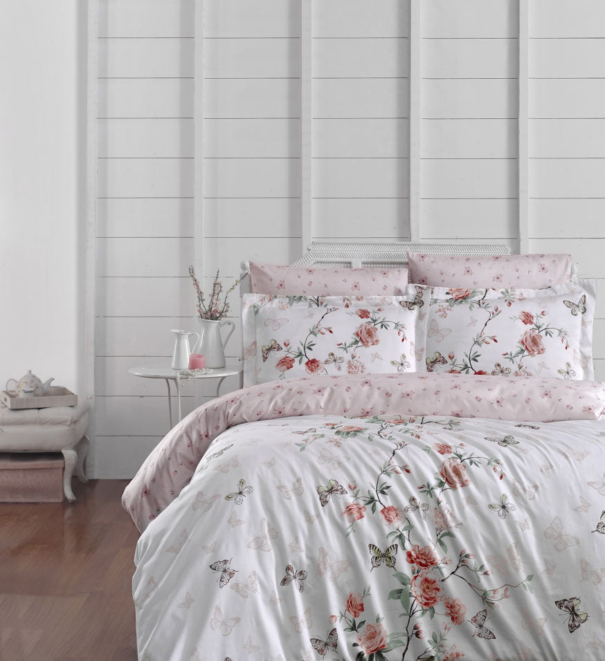 Постільна білизна First Choice Cotton Satin 160 х 220 см Matilde White