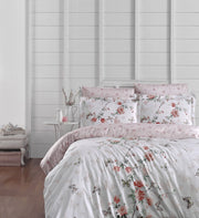 Постільна білизна First Choice Cotton Satin 160 х 220 см сімейний Matilde White