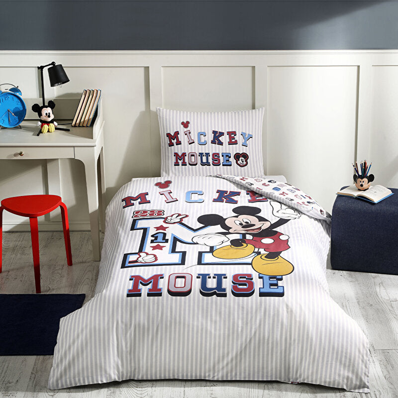 Постільна білизна Ozdilek Ranforce 160х220 см Mickey College