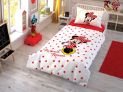 Постільна білизна TAC Disney 160x220 см Minnie Mouse