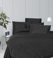 Постільна білизна First Choice Jacquard Satin DARK 200 х 220 см Misra Black