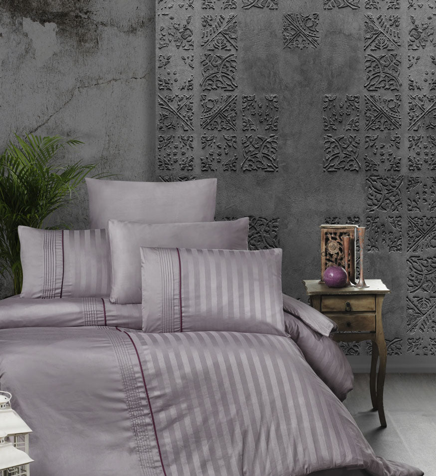 Постільна білизна First Choice Deluxe Satin 200 х 220 см Modalife Lavender