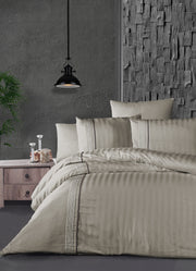 Постільна білизна First Choice Deluxe Satin 200 х 220 см Modalife Soil