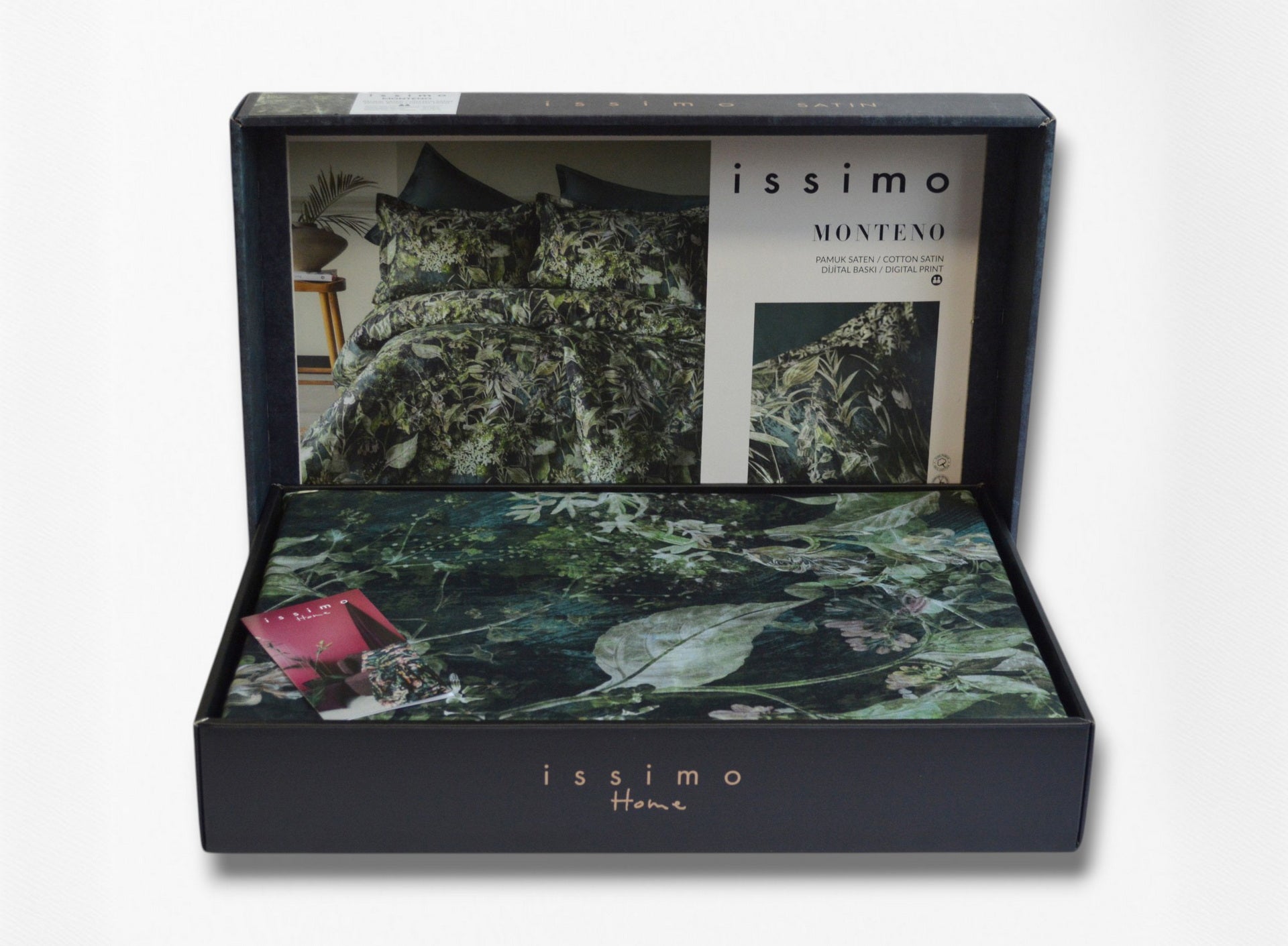 Комплект постільної білизни Issimo Digital Satin 200х220 см Monteno