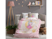 Комплект постільної білизни для новонароджених Clasy Baby Ranforce 100х150 Moon
