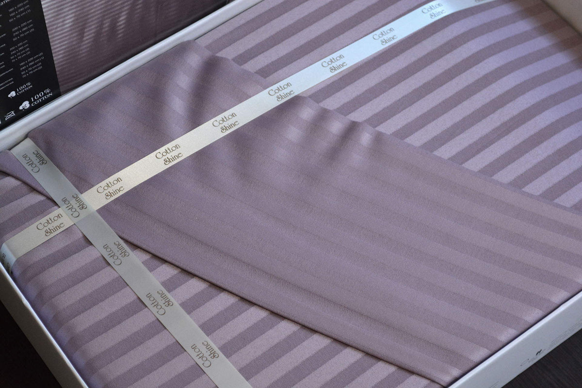 Постільна білизна Cotton Shine Stripe Satin 200х220 Murdum