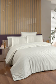 Постільна білизна First Choice Deluxe Satin 200 х 220 см New Trend Cream