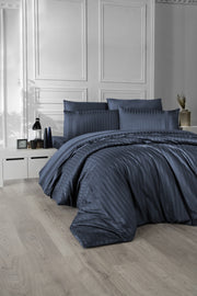 Постільна білизна First Choice Deluxe Satin DARK 200 х 220 см New Trend Denim