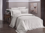 Постільна білизна First Choice Deluxe Satin 200 х 220 см Novel Line Sand
