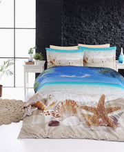 Постільна білизна First Choice 3D Satin 200x220 Ocean