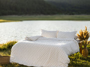 Постільна білизна Limasso Stonewashed 200 х 220 см Pas a Pas White