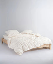 Постільна білизна Limasso Stonewashed Ranforse 200 х 220 см Pas a Pas Krem