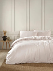Постільна білизна Limasso Stonewashed Ranforse Placid 200 х 220 см Natural Krem (простирадло на резинці)