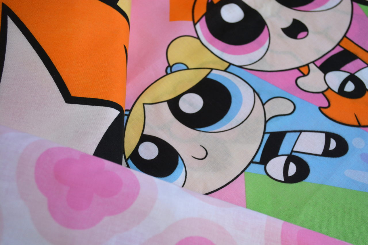 Постільна білизна TAC Disney 160×220 см Powerpuff Girls
