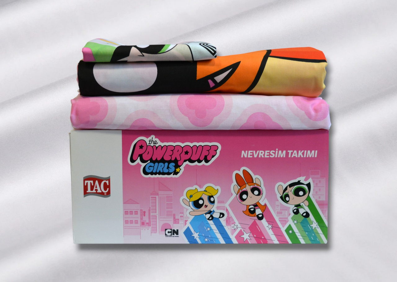 Постільна білизна TAC Disney 160×220 см Powerpuff Girls