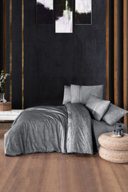 Постільна білизна La Romano Premium Satin 200×220 см Nesy Grey