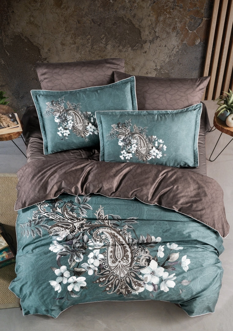 Постільна білизна La Romano Premium Satin 200×220 см Leonel Iron