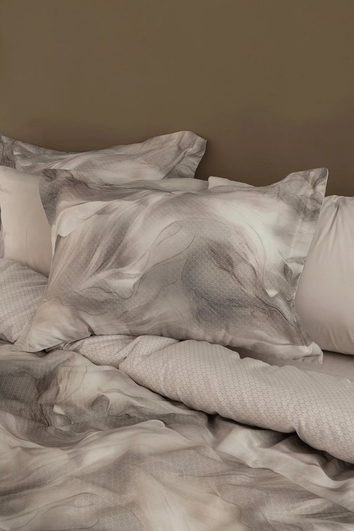 Постільна білизна First Choice Cotton Satin 200х220 Ruska Beige