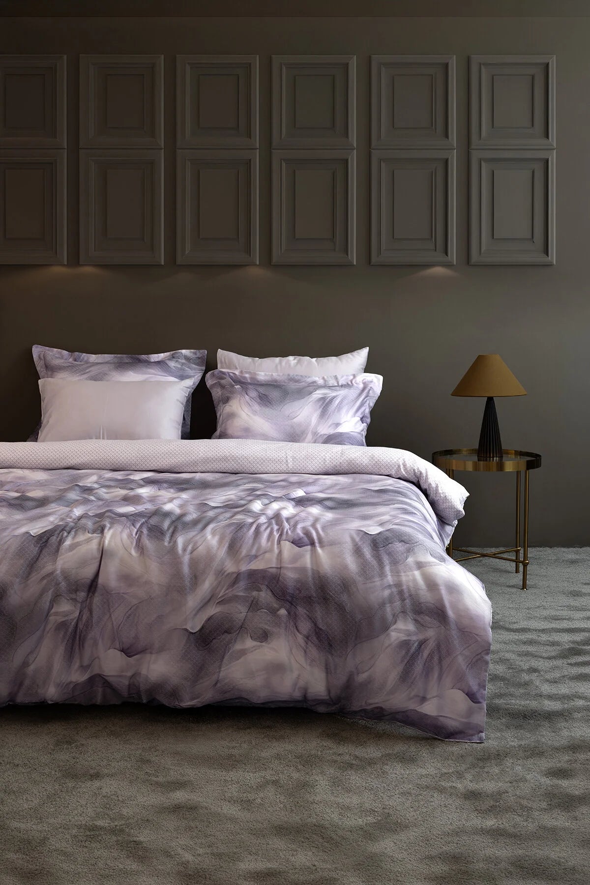 Постільна білизна First Choice Cotton Satin 200х220  Ruska Lilac
