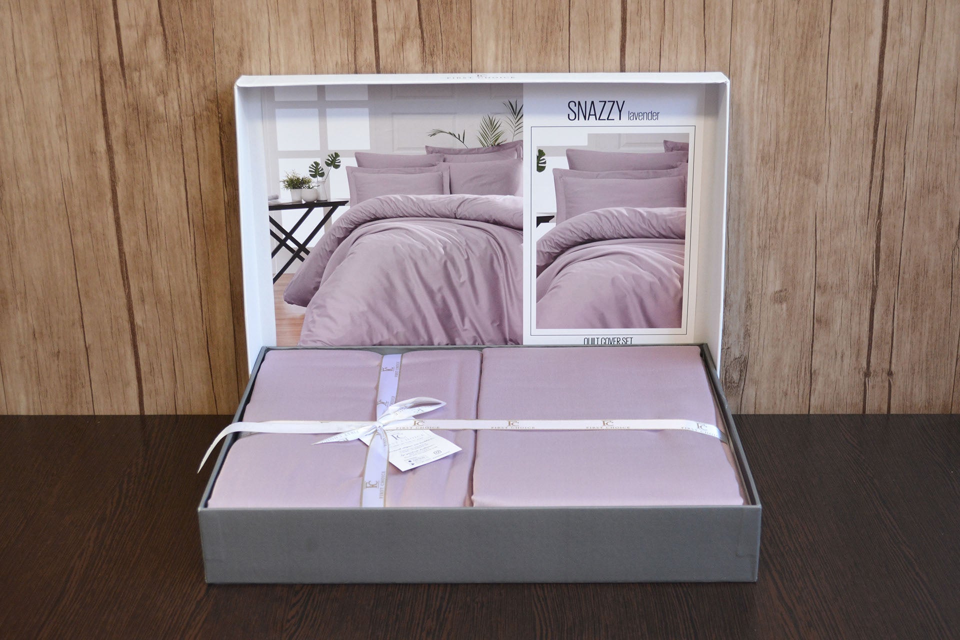 Постільна білизна First Choice Cotton Satin 160х220 Snazzy Lavender