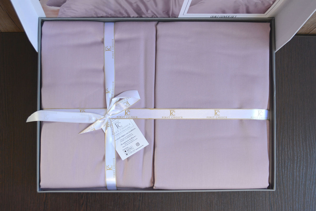 Постільна білизна First Choice Cotton Satin 160х220 сімейний Snazzy Lavender