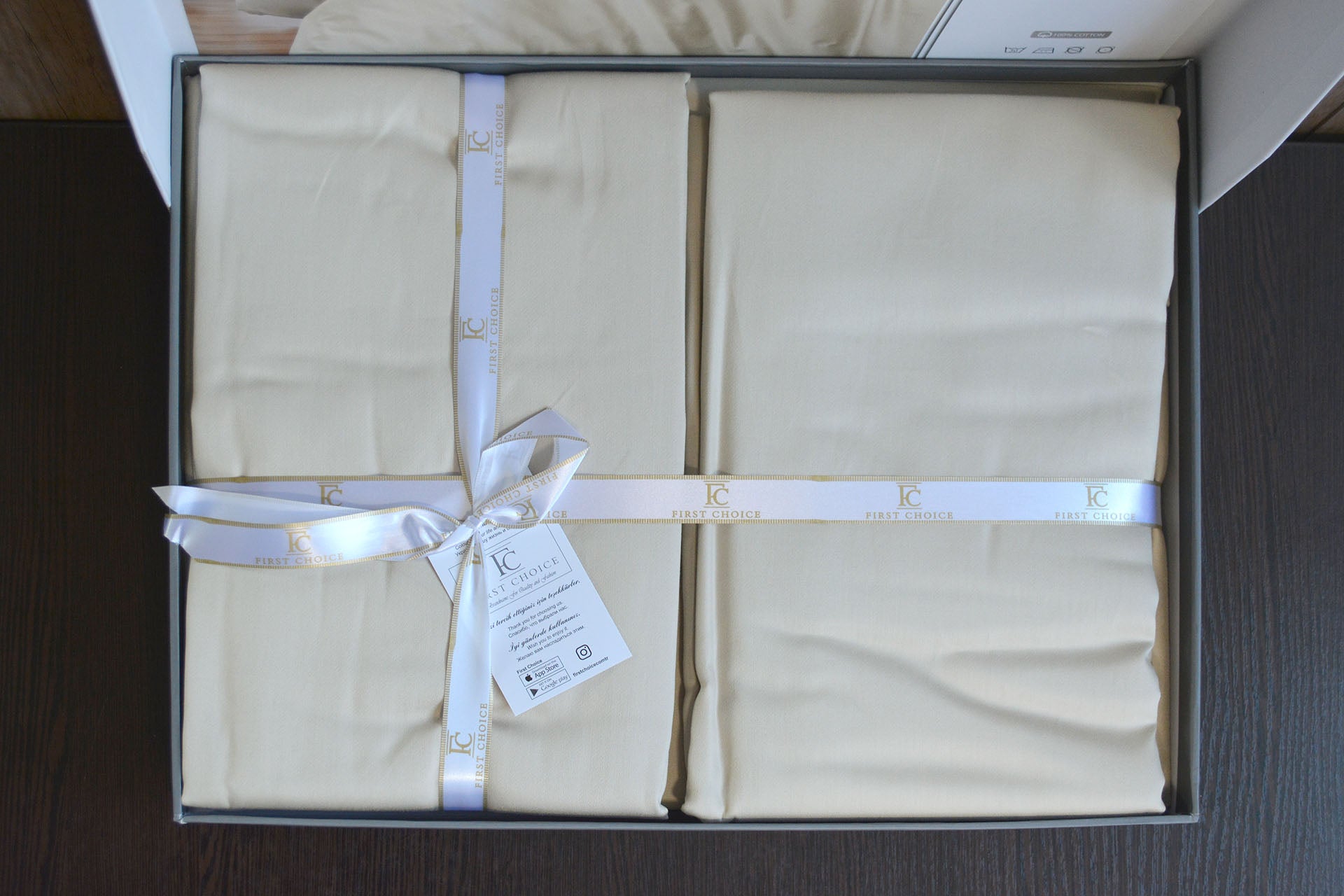 Постільна білизна First Choice Cotton Satin 160х220 Snazzy Soil